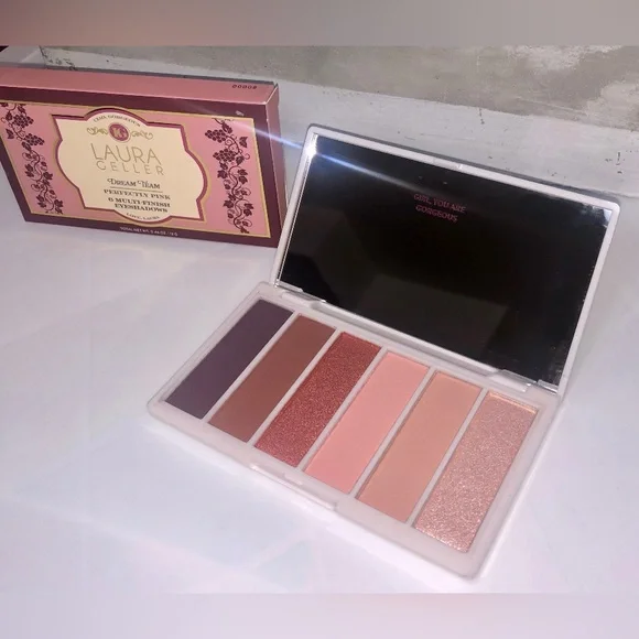 BNIB Laura Geller Compact Dream Team Perfectly Pink Eyeshadow Palette - Picture 5 of 7